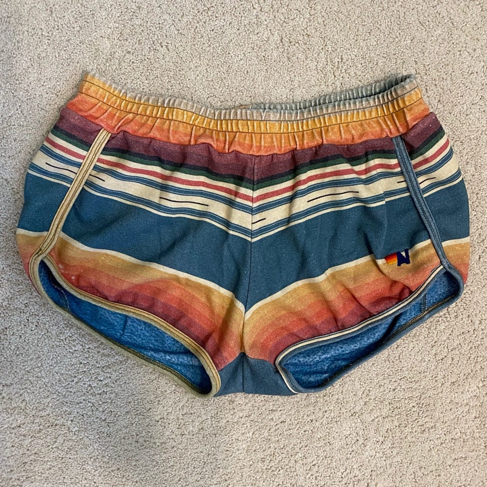 Aviator nation serape shorts L